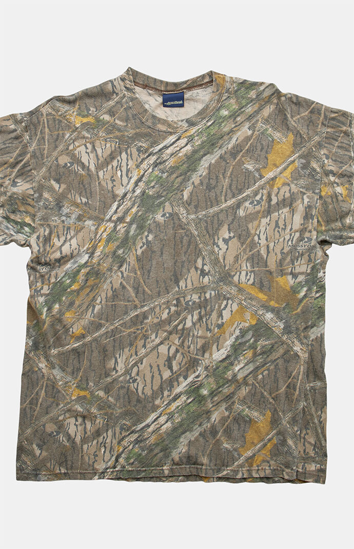 PS VINTAGE 2000s Camo Graphic T-Shirt