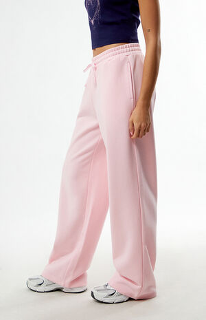 Solid Color Baggy Sweatpants image number 3