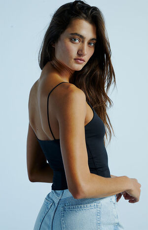 Easy Longline Cami Tank Top image number 4