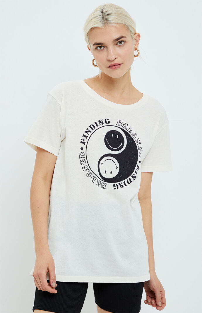 Smiley Yin & Yang T-Shirt