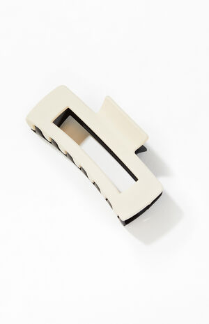 Contrast Colorblock Hair Claw Clip image number 2