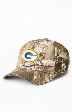 Green Bay Packers Camo 9FORTY Snapback Hat image number 4