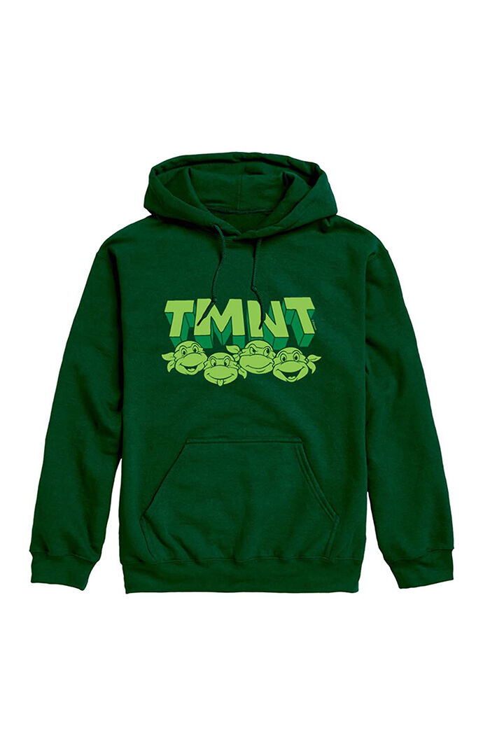 Hybrid Apparel Teenage Mutant Ninja Turtles Faces Fleece Hoodie
