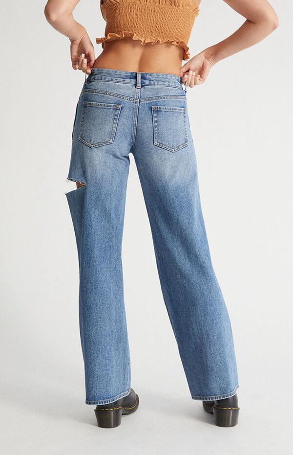 Pacsun High Waisted Ripped Bootcut Jeans Pacsun High Waisted Jeans