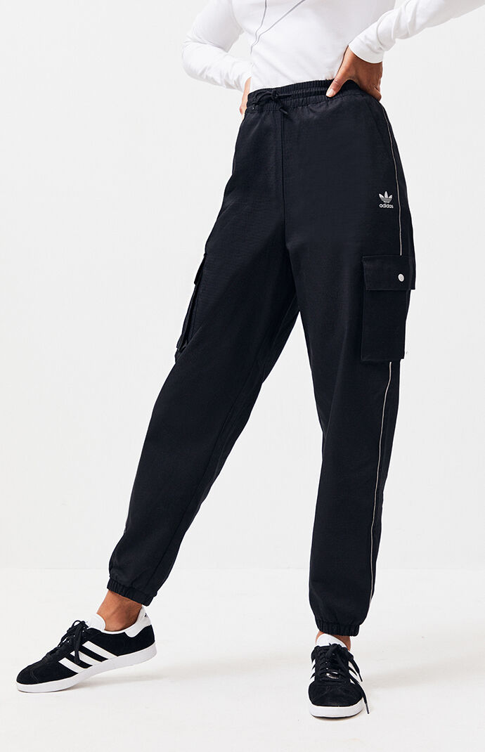 adidas cargo pants black