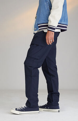 Nylon Relaxed Cargo Pants image number 1