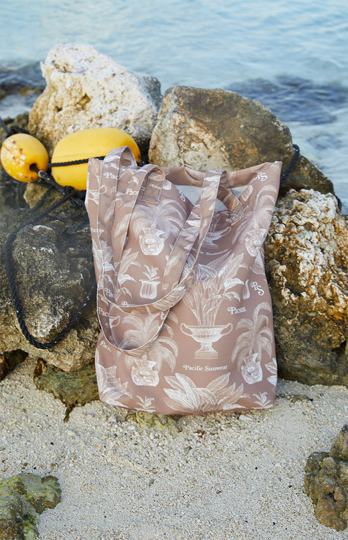 PacSun Etoile Monogram Print Tote Bag PacSun