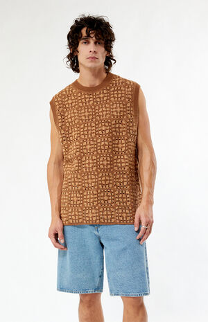 Crochet Sweater Vest image number 1