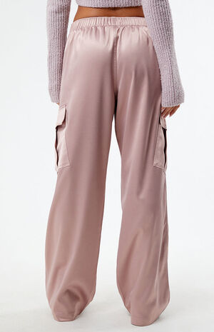 Low Rise Cargo Parachute Pants image number 4