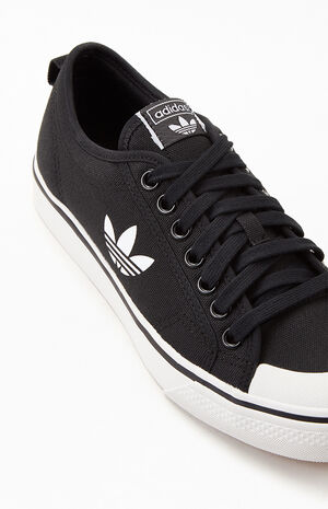 Women's Black Nizza Sneakers image number 6