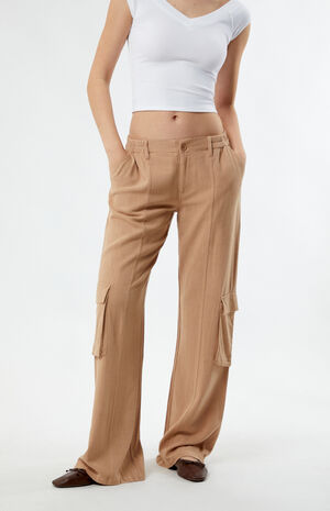 Linen Cargo Pants image number 2