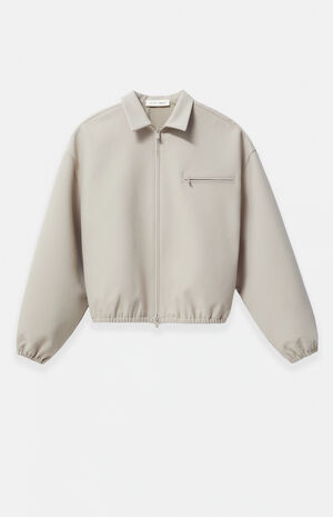Timber Bonded Canvas Zip Up Jacket