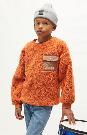 Mango Sherpa Pullover Sweatshirt image number 2