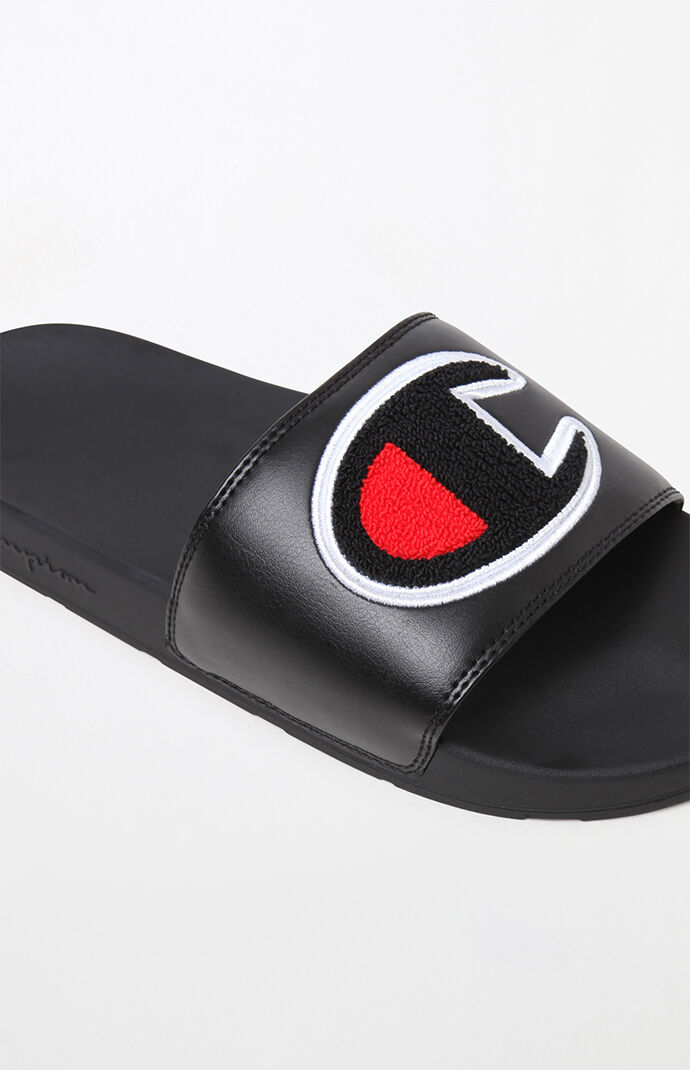 Champion IPO Chenille Slide Sandals 