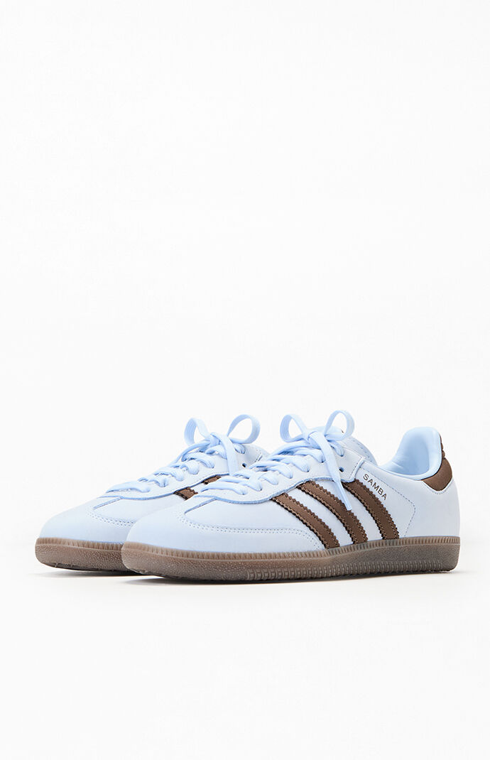  サンバ OG / SAMBA OG 240 adidas Women's Blue Samba OG Sneakers | Pacsun