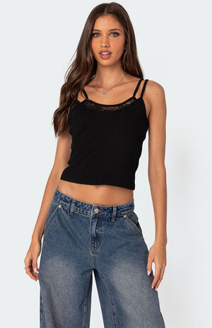 Carnation Lacey Layered Top image number 1