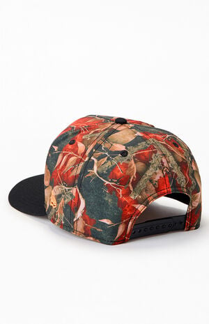 Atlanta Braves Leaves 9FIFTY A-Frame Snapback Hat image number 3