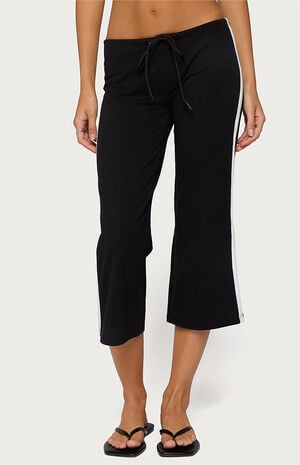 Milene Contrast Terry Capri Pants image number 1