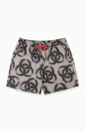 Peril Biohazard Swim Trunks image number 1