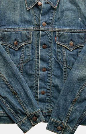 Blue 2000s Levi's Denim Jacket image number 4