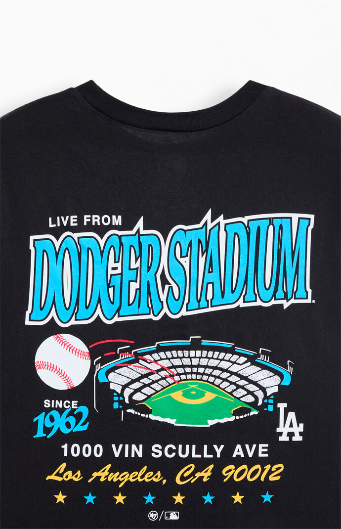 47 Brand LA Dodgers Vintage Stadium T-Shirt | Pacsun