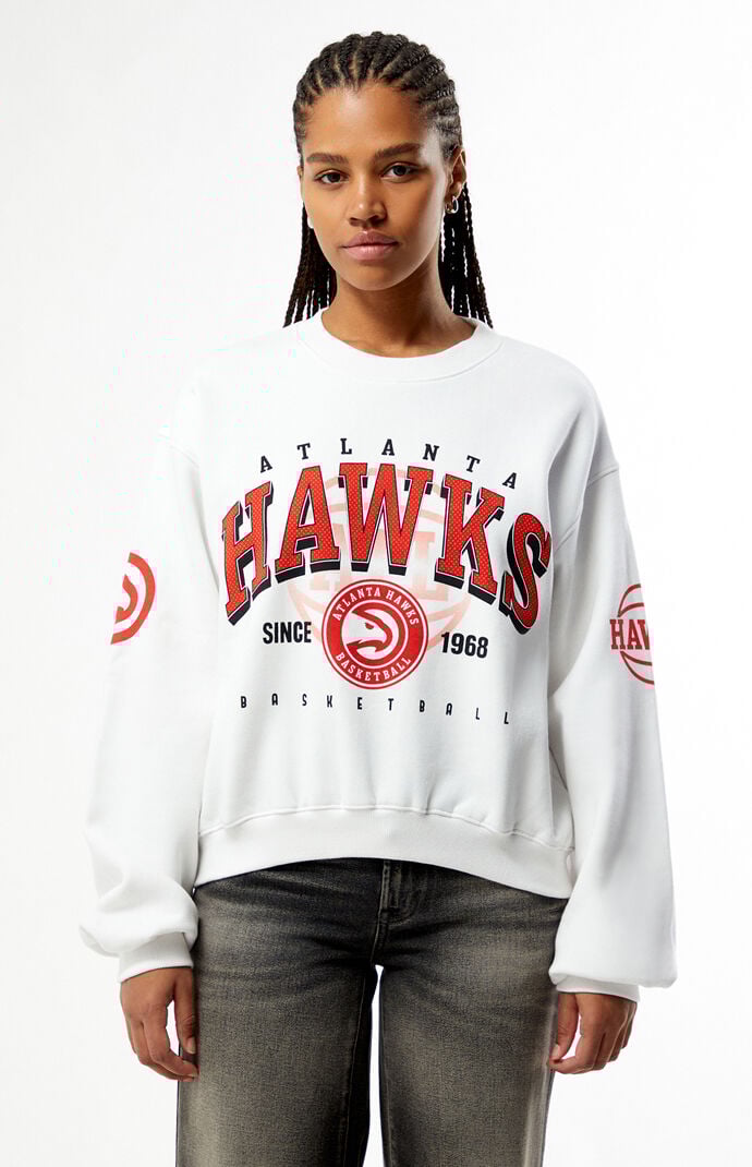 QORE Atlanta Hawks Crew Neck Sweatshirt