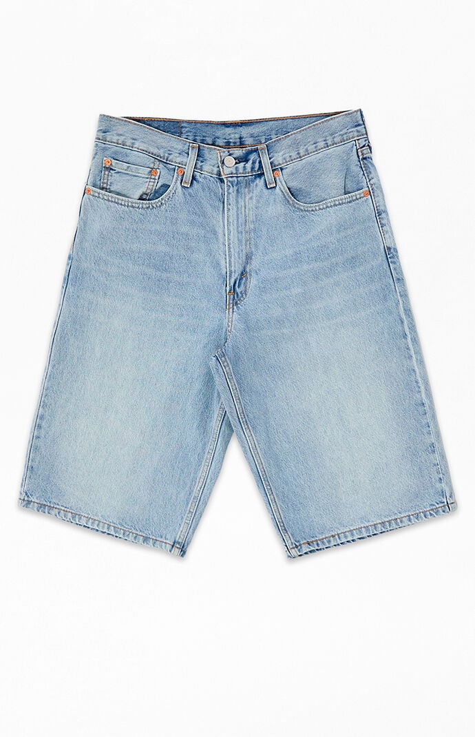 Levi's Light Blue 470 Baggy Jean Shorts