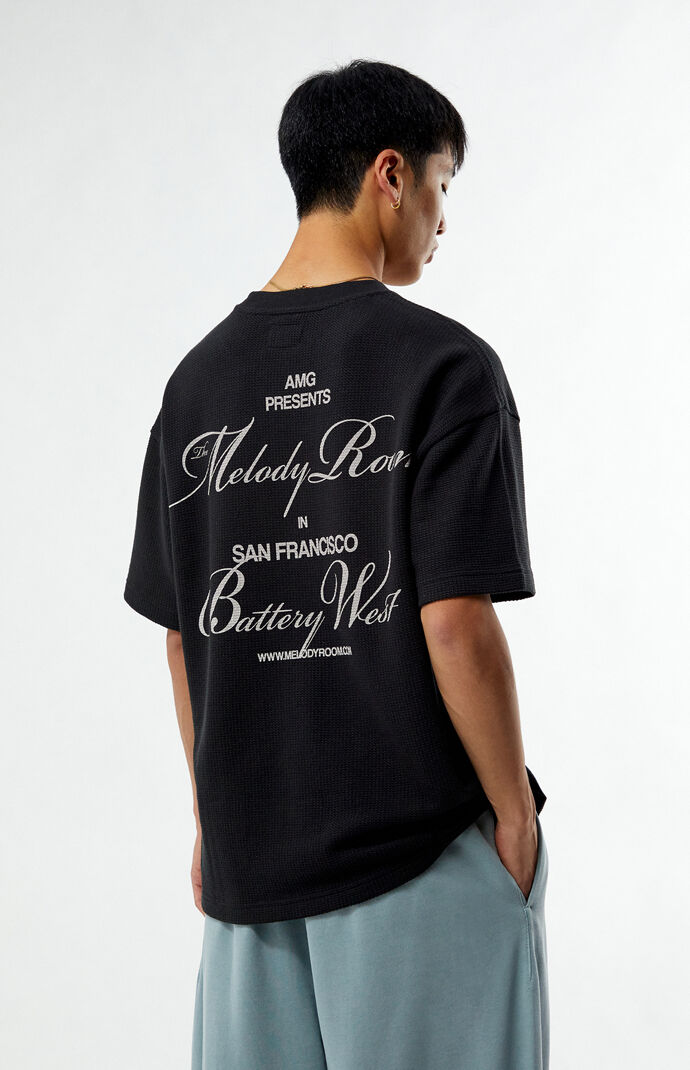 Pacsun Melody Room SF Waffle Knit T-Shirt