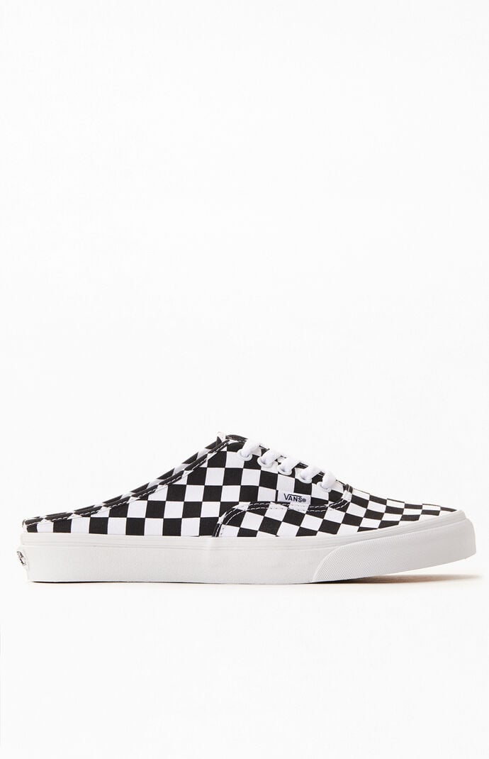 Vans Checkered Authentic Mule Shoes PacSun