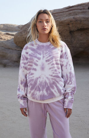 Eco Washed Crew Neck Sweatshirt Eco Washed Crew Neck Sweatshirt image number null