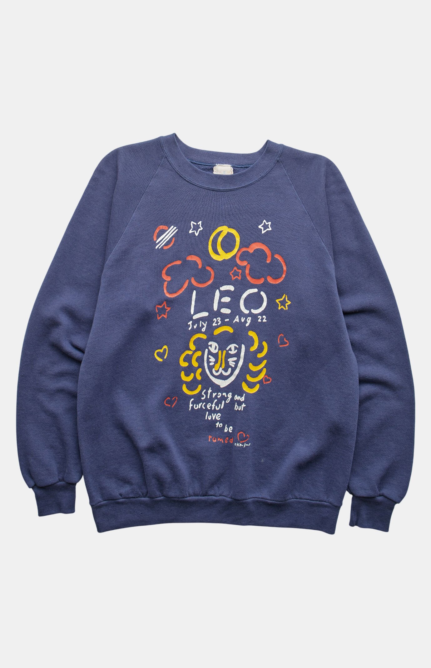 PS VINTAGE '90s Leo Crew Neck Sweatshirt