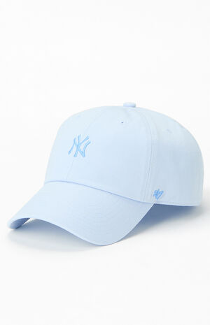 Light Blue NY Yankees Dad Hat image number 4