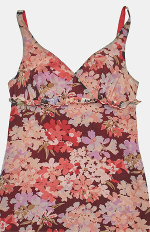 2000s Floral Mini Dress image number 2