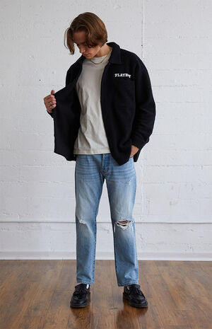 By PacSun Formula Sherpa Woven Shirt image number 4