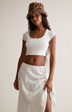 Sculpting Hazel Fitted Scoop Top image number 4