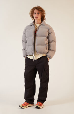 Gray Coaches Puffer Jacket image number 4