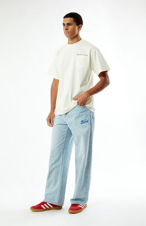 Shoelace Baggy Jeans image number 4