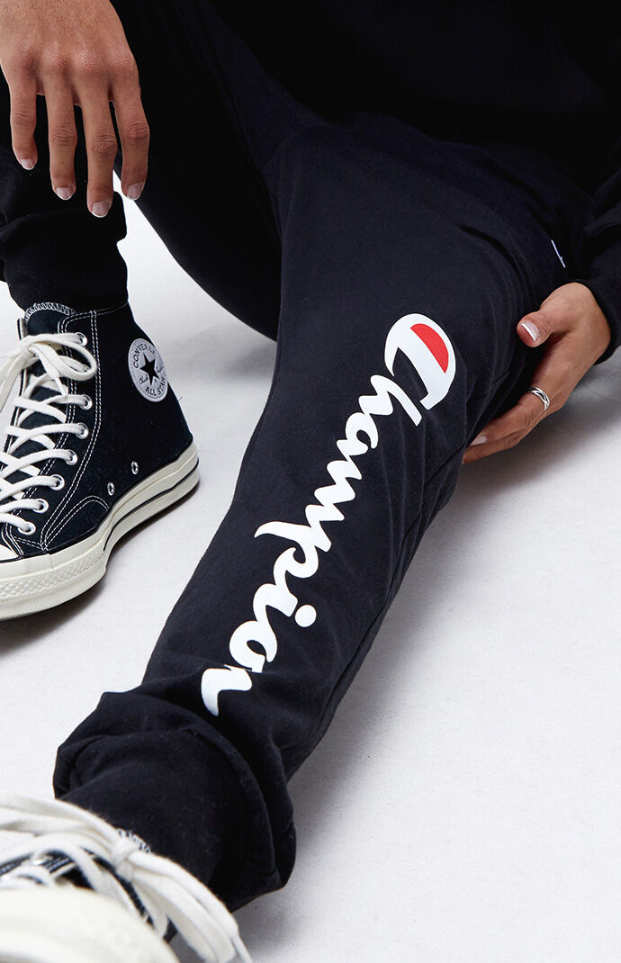 Champion Script Fleece Jogger Sweatpants PacSun