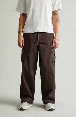 Ryder Ultra Baggy Cargo Pants Stretch Brown image number 2