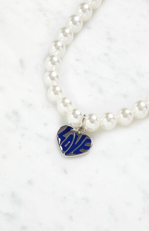 Faux Pearl Choker Necklace image number 2