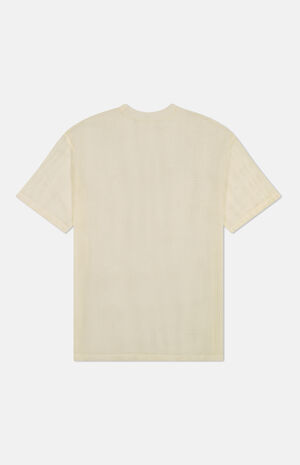 Cream Mason Mesh T-Shirt image number 2