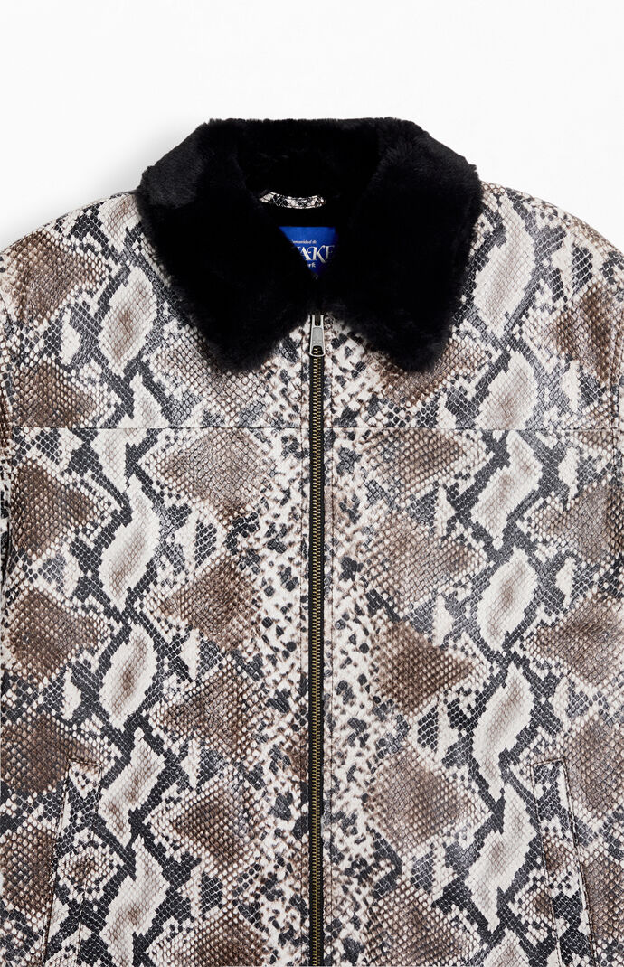 Awake NY Snakeskin Coat