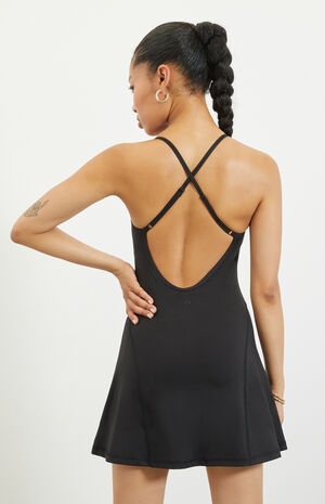 PAC WHISPER Active Black Delilah Dress image number 4