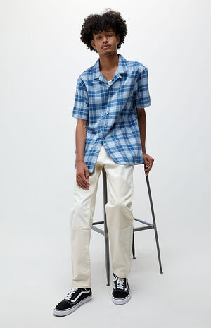 Recycled Breeze Plaid Camp Shirt image number 4