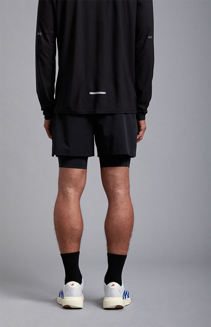 A.R.C. Active Black Running Shorts