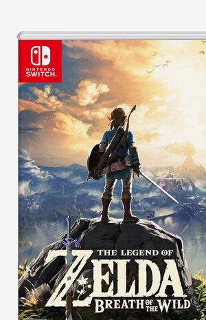 The Legend of Zelda: Breath of the Wild Nintendo Switch Video Game image number 2