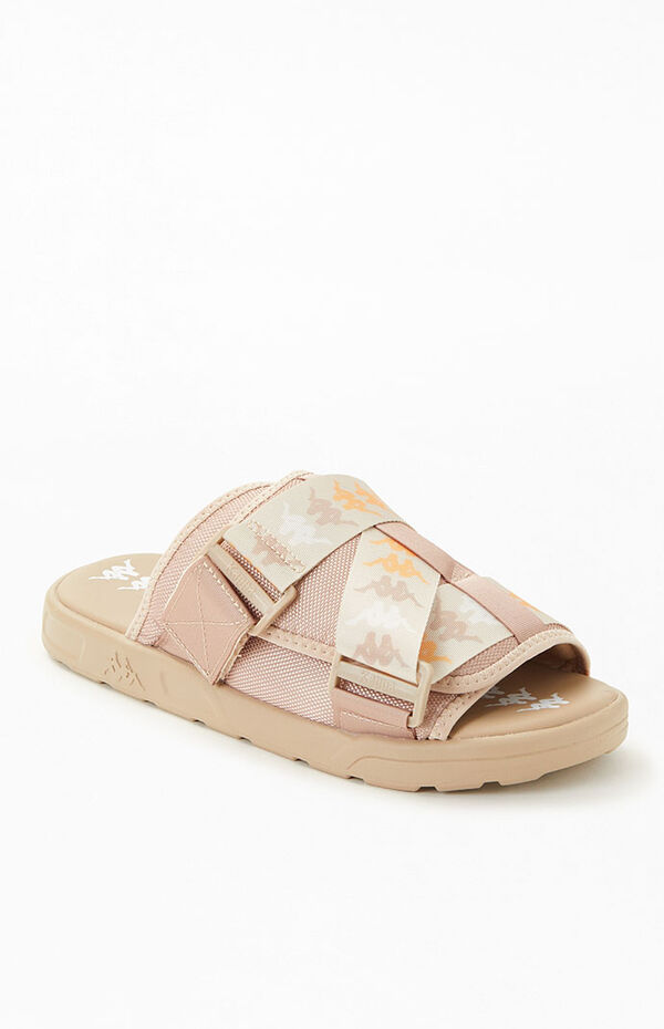 Kappa Kappa 222 Banda Mitel Slide Sandals PacSun
