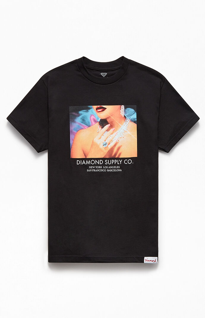 Diamond Supply Co Women S Hand T Shirt Pacsun
