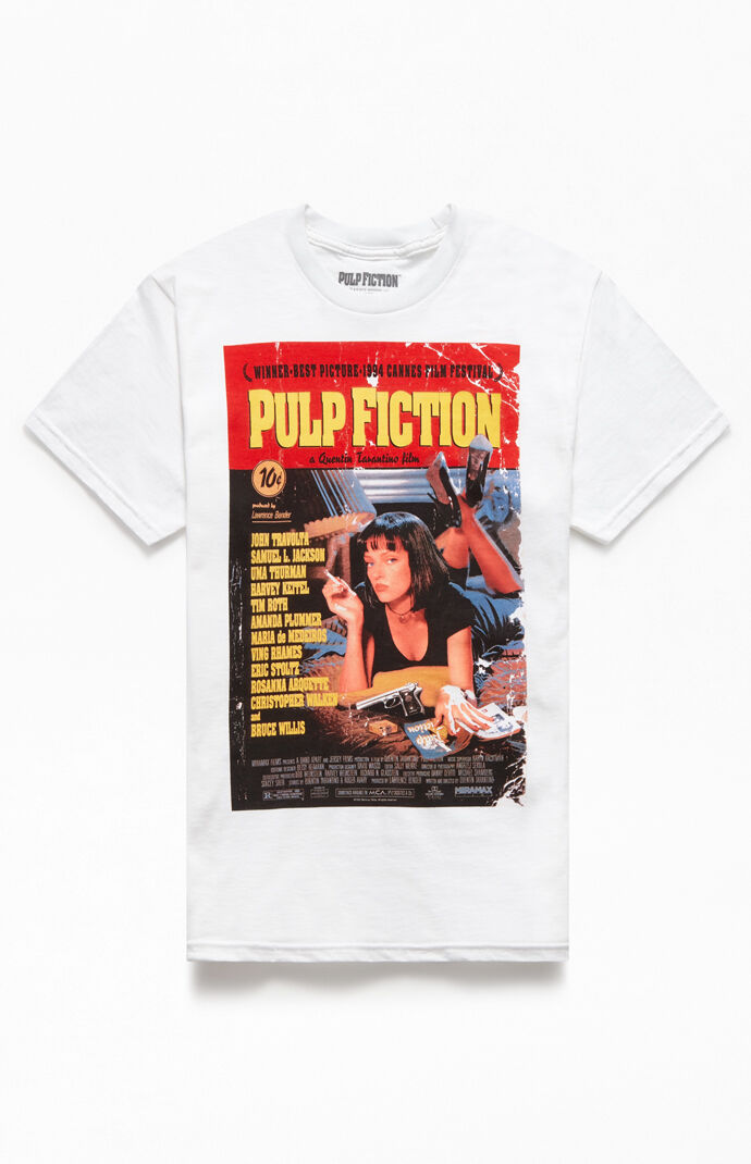 White Pulp Fiction T-Shirt | PacSun