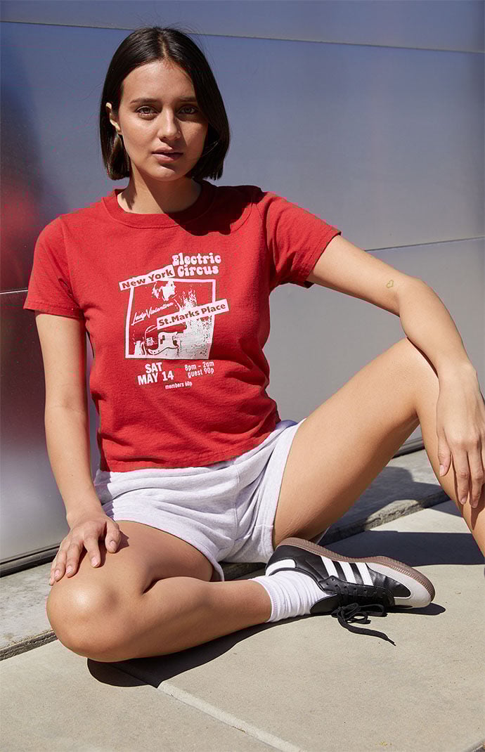 Pacsun red shirt 2025